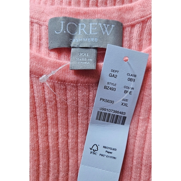 J.Crew Featherweight cashmere ribbed tank top - Picture 10 of 10